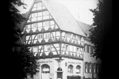 Historische Bilder aus Soest, Haus zur Rose, Marktstrasse mit freundlicher Genehmigung des LWL-Münster