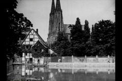Historische Bilder aus Soest Grosser Teich mit Wiesenkirche mit freundlicher Genehmigung des LWL-Münster