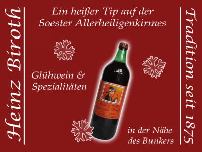 Werbung-Soonwald Kellerei Heinz biroth, Tel. 06706-369