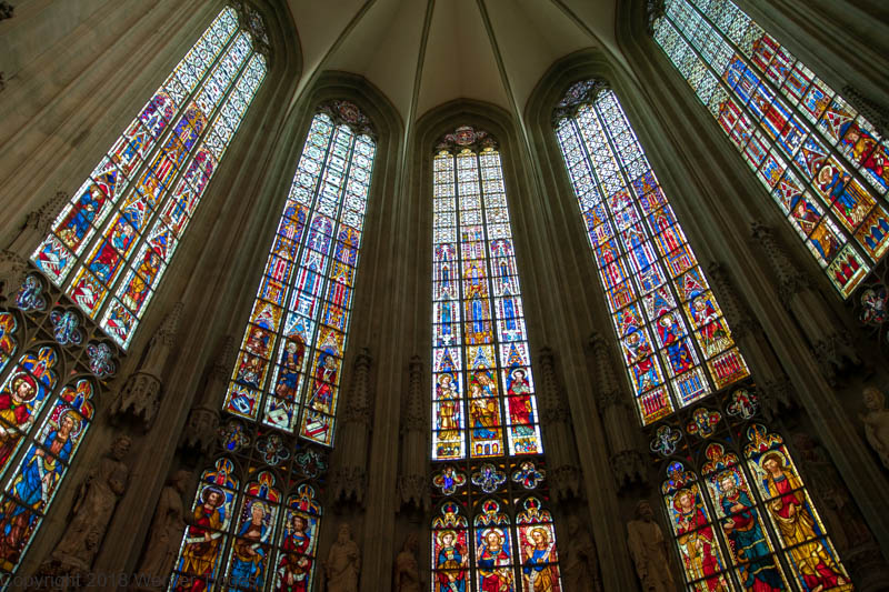 Die Wiesenkirche in Soest gotische Fenster ©W. Tigges