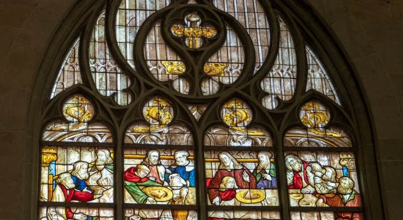 Die Wiesenkirche in Soest-Das westfälische Abendmahl mit Pumpernickel, Schnaps und Bier