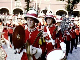 Historisches Soest Kanadische Soldaten bei der Übergabe der Soester Stadtrechte