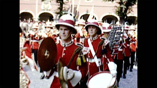 Historisches Soest Kanadische Soldaten bei der Übergabe der Soester Stadtrechte