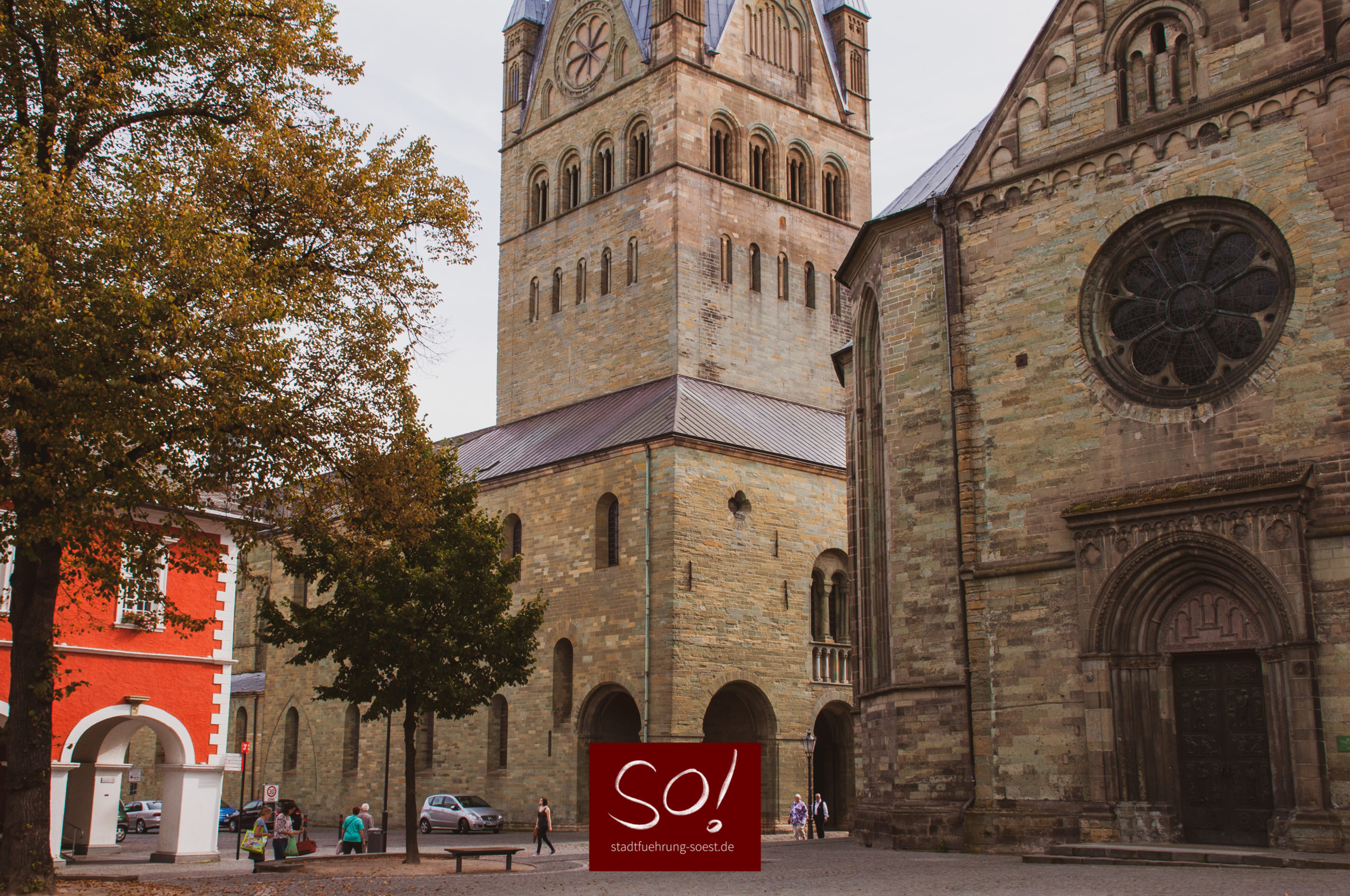 Dom, Petrikirche und Rathaus in Soest