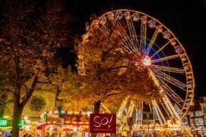 Riesenrad zur Allerheiligenkirmes in Soest Foto: Stadtführung-Soest.de