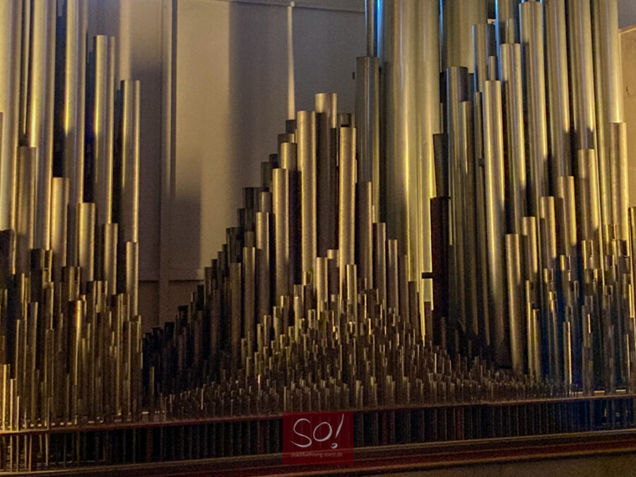Orgelpeifen im Patrokli-Dom Soest