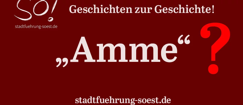 Alte Worte, woher kommt das Wort Amme
