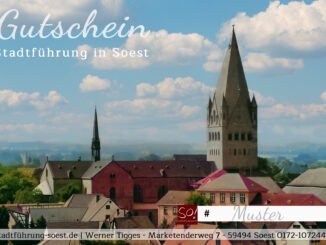 Muster Sommergutschein 2023 Stadtführung in Soest ©stadtfuehrung-soest.de
