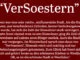 Was bedeutet eigentlich "Versoestern"? ©Werner Tigges