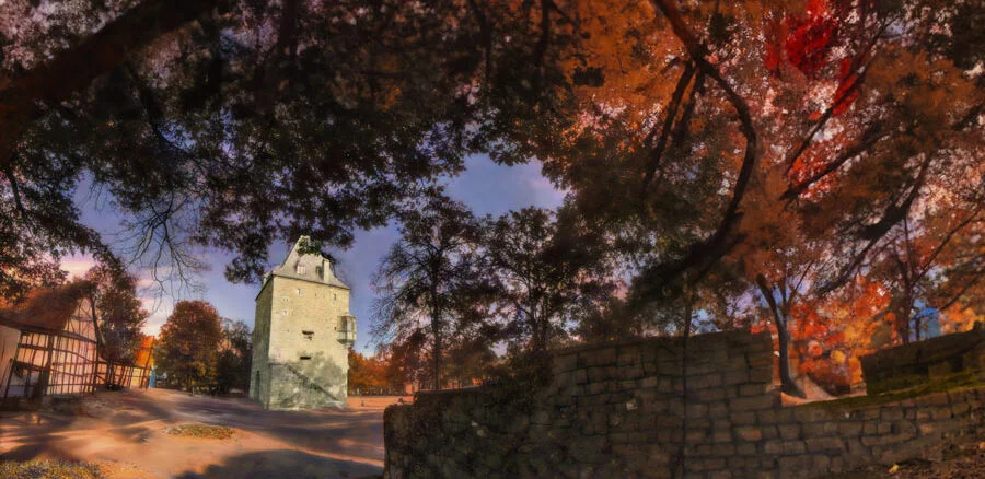 Stadtführung Soest im Herbst - Das Osthofentor im Herbst