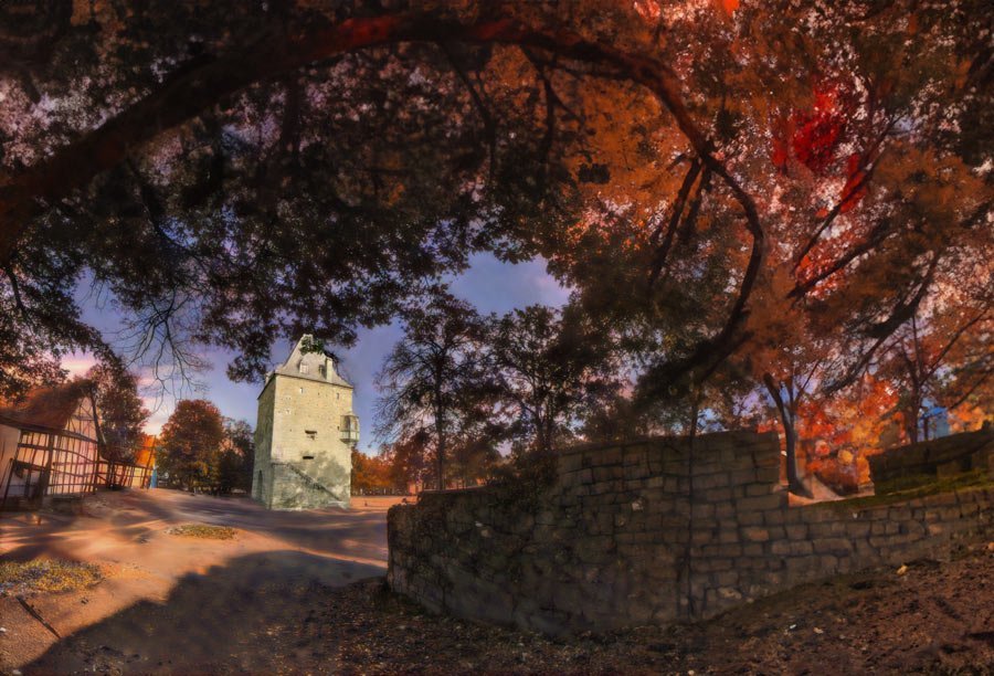Stadtführung Soest im Herbst - Das Osthofentor im Herbst