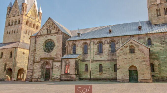 Der Petrikirchhof in Soest zu sehen bei meiner gut bewerteten Stadtführung in Soest. Auch mit Rabatt für Gemeinnützigkeit.