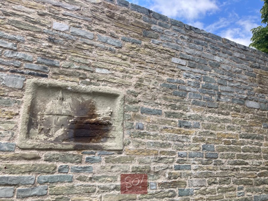 Am Freiligrathwall in Soest-Detailaufnahme ©Werner Tigges