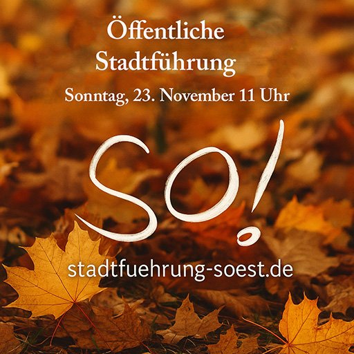 Öffentliche Stadtführung in Soest ©Werner Tigges, stadtfuehrung-soest.de