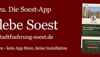 Erlebe Soest App, einfach öffnen kein App-Store, keine Installation